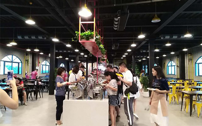 味萊客公司餐廳圖片,景區(qū)餐廳圖片,自助餐圖片,園區(qū)餐廳環(huán)境圖片