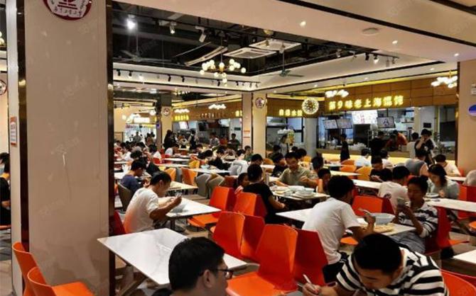 福清食堂承包中的企業(yè)案例中就餐現(xiàn)場(chǎng)圖片