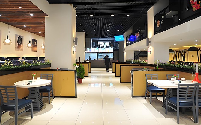 龍巖食堂企業(yè)內(nèi)部餐廳圖片