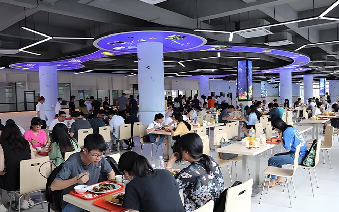 泉州企業(yè)內(nèi)部職工食堂圖片